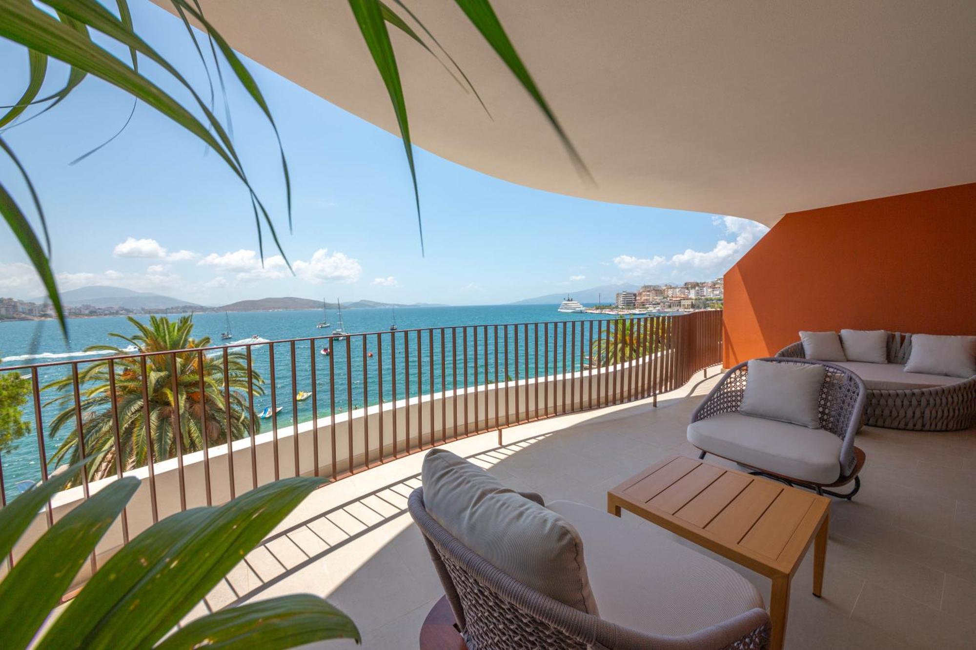 Hotel Vale Sarandë エクステリア 写真